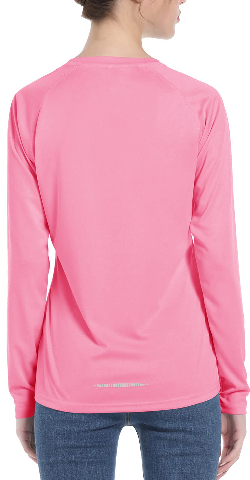 Women's UPF 50+ Sun Protection UV Shirts - Long Sleeve Outdoor Hiking Fishing Swim SPF Rash Guard T-Shirt with Thumbhole - Image 3